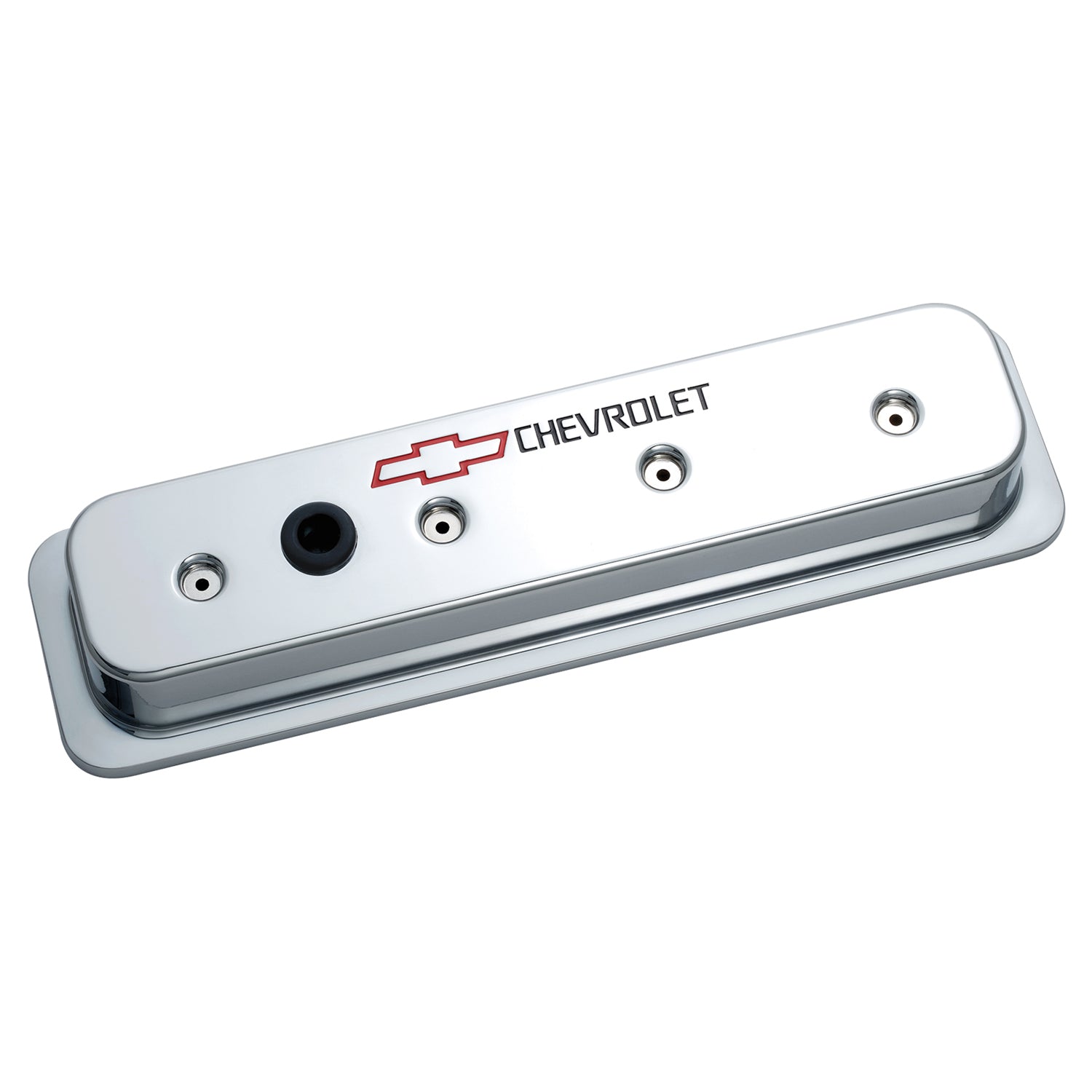 SBC Chrome Die Cast Center Bolt V/C's Engine Valve Cover Proform