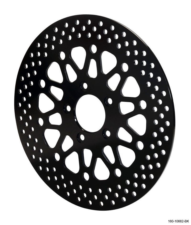 Wilwood Rotor-Front-H-D Motorcycle 84-99 Black Finish 11.50 x .196 - 5 on 3.25in Brake Rotors - 2 Piece Wilwood