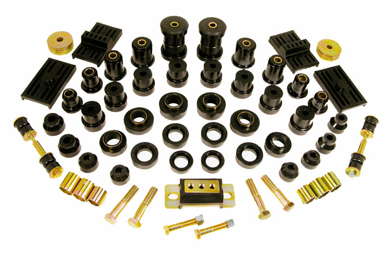 Prothane 70-72 Chevy Camaro / Firebird Total Kit - Black Bushings - Full Vehicle Kits Prothane