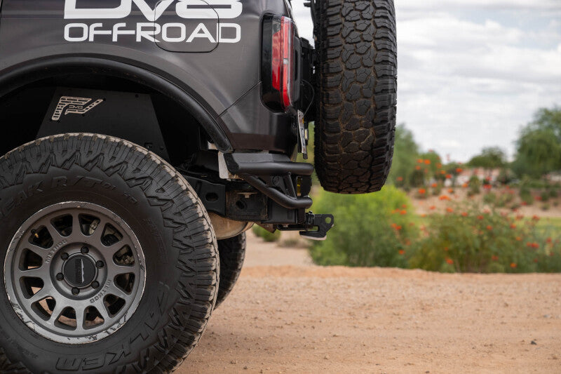 DV8 Offroad 2021-2025 Ford Bronco Rear Tube Bumper Bumpers - Steel DV8 Offroad
