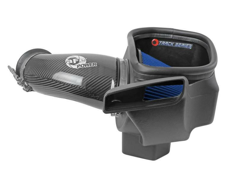aFe 12-21 Jeep Grand Cherokee 6.4L Track Series Carbon Fiber Cold Air Intake System w/Pro 5R Filter Cold Air Intakes aFe
