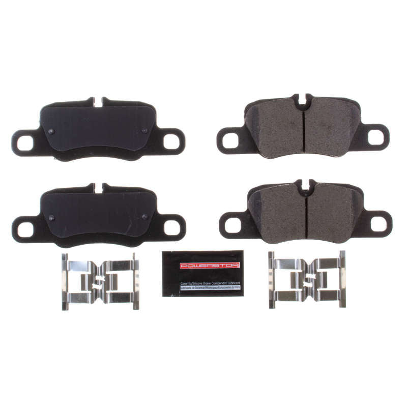 Power Stop 13-16 Porsche 911 Rear Z23 Evolution Sport Brake Pads w/Hardware Brake Pads - Performance PowerStop