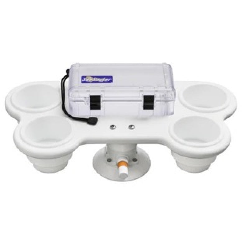 SeaSucker 4-Cup Holder w/Large Dry Box Cup Holders SeaSucker