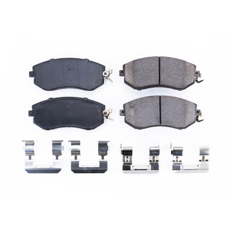 Power Stop 13-16 Scion FR-S Front Z17 Evolution Ceramic Brake Pads w/Hardware Brake Pads - OE PowerStop