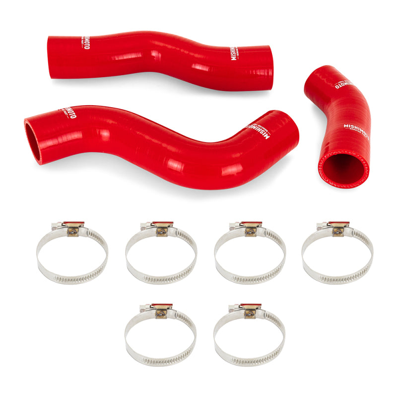 Mishimoto 92-97 Land Cruiser 4.5L I6 Silicone Radiator Hose Kit - Red Hoses Mishimoto