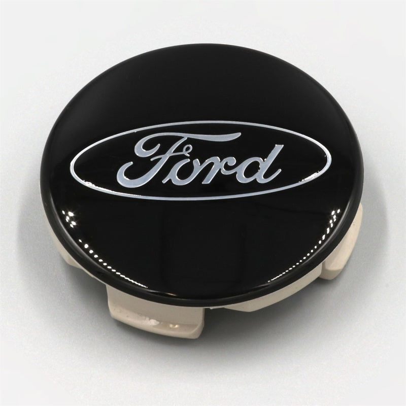 Ford Racing Ford Truck/SUV Black And Chrome Wheel Center Cap Kit Wheel Center Caps Ford Racing