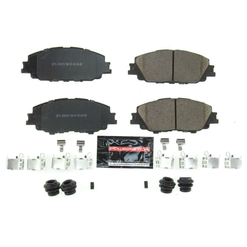 Power Stop 2019 Toyota Corolla Front Z23 Evolution Sport Brake Pads w/Hardware Brake Pads - Performance PowerStop