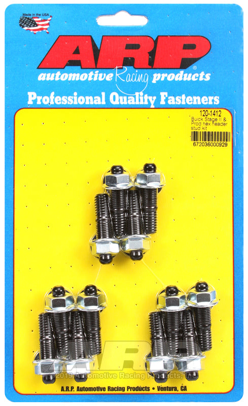 ARP Buick Stage II & Prod hex header stud kit Hardware Kits - Other ARP