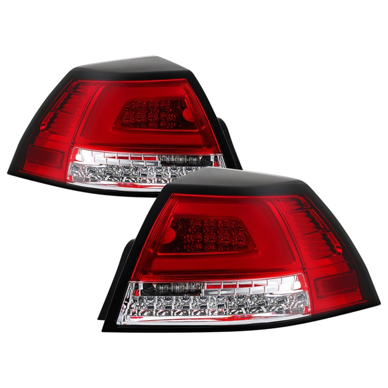 Spyder Pontiac G8 08-09 Version 2 Light Bar LED Tail Lights - Red Clear- ALT-YD-PG808V2-LB-RC Tail Lights SPYDER