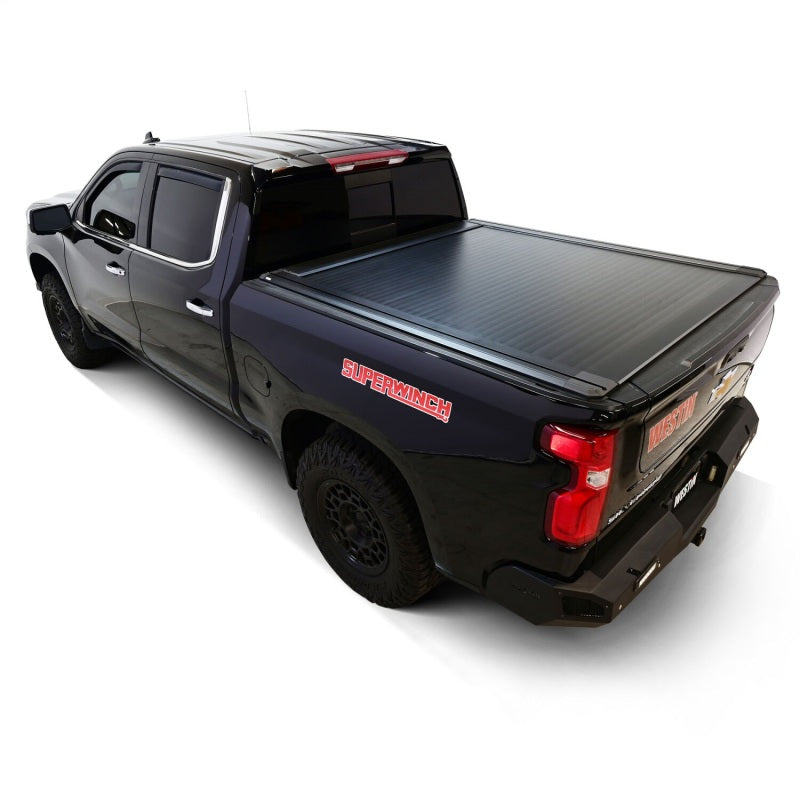 Westin 19-26 Chev/GMC Silverado/Sierra 1500 5ft 8in Bed Electric Retractable Tonneau Cover - Black Tonneau Covers - Retractable Westin