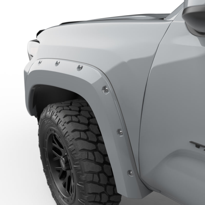 EGR 16+ Toyota Tacoma w/Mudflap Bolt-On Look Color Match Fender Flares - Set - MagneticGray Fender Flares EGR