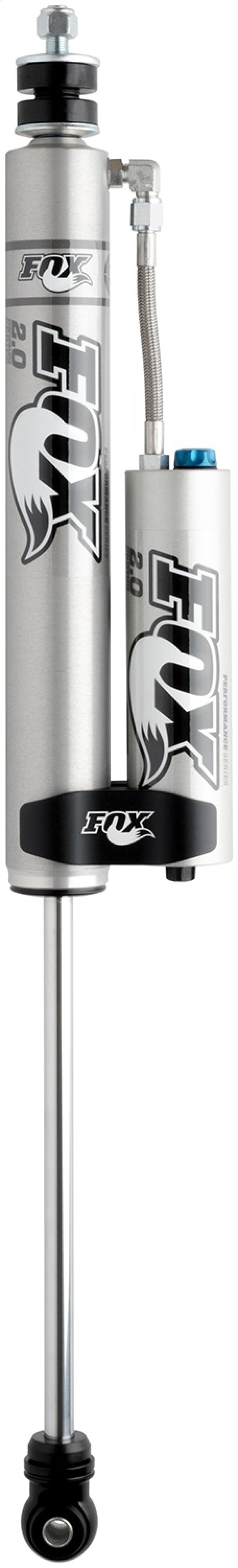 Fox 05+ Ford SD 2.0 Perf Series 8.6in. Smooth Body Remote Res. Front Shock w/CD Adj. / 0-1.5in. Lift Shocks and Struts FOX