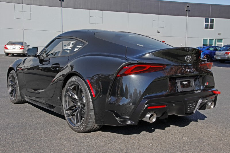 PERRIN 20-25 Toyota Supra Tow Hook Kit (Rear) - Red Tow Hooks Perrin Performance