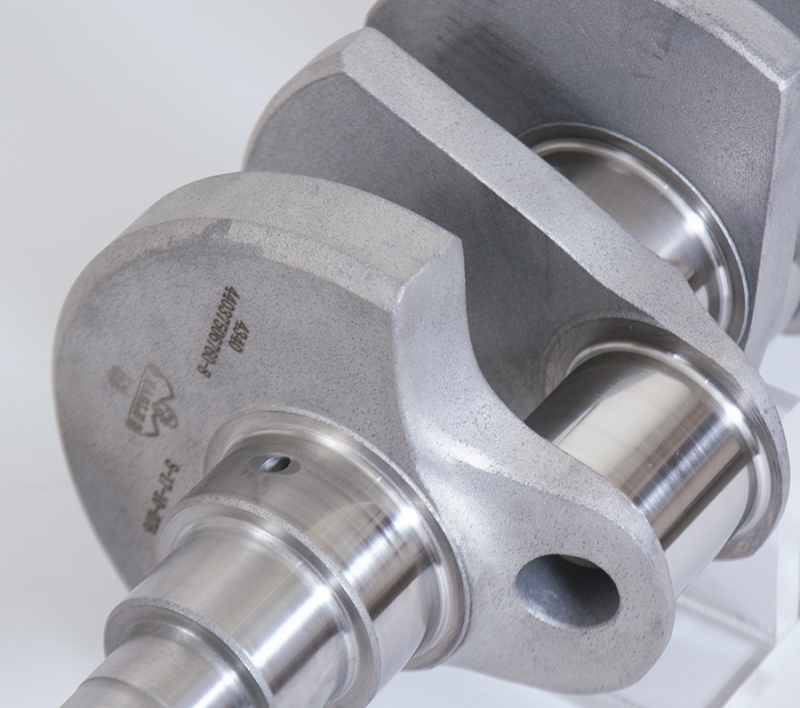 Eagle Chrysler BB 8 Bolt Rear Flange 4.375in Stroke 2.200in Rod Journal Forged 4340 Steel Crankshaft Crankshafts Eagle