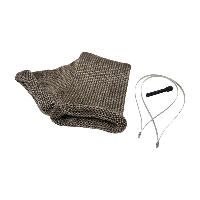 DEI Titanium 4in Knit Exhaust Sleeve - 24in Exhaust Wrap DEI