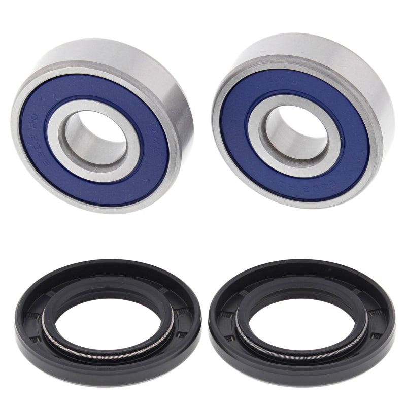 All Balls Racing 00-04 Kawasaki KL250 Super Sherpa Wheel Bearing Kit Rear Wheel Bearings All Balls Racing
