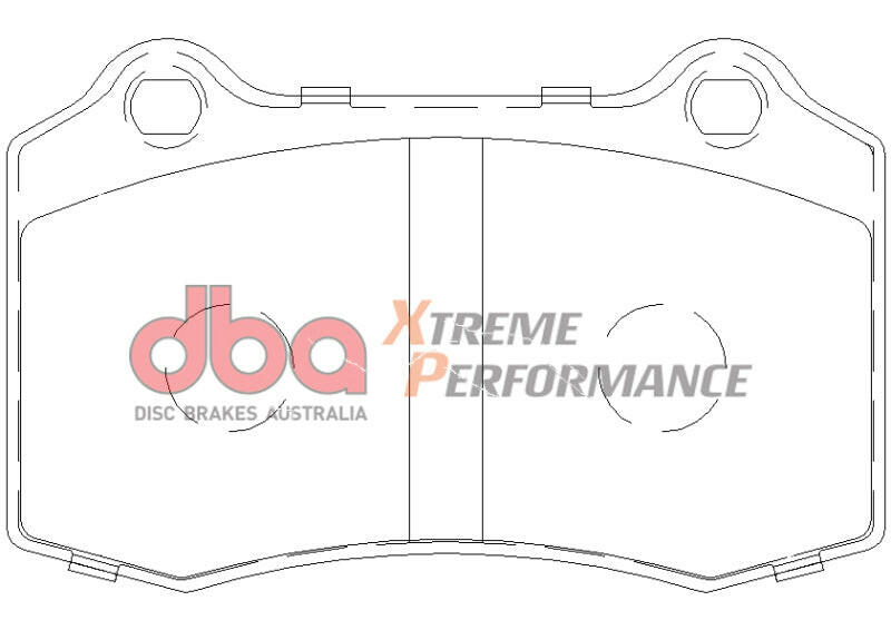 DBA 92-02 Dodge Viper Front XP Performance Brake Pads Brake Pads - Performance DBA