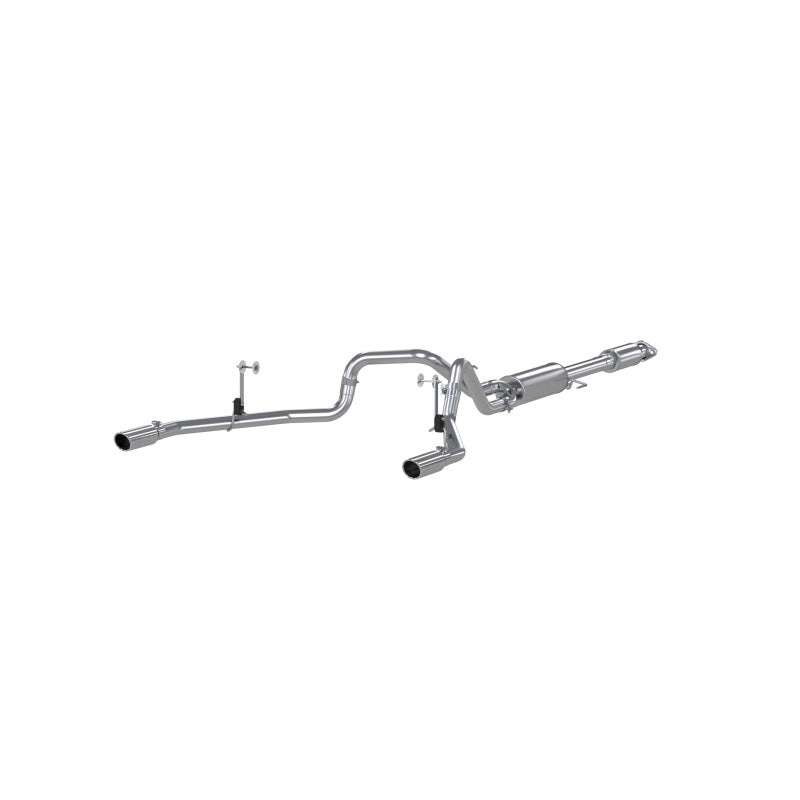 MBRP 2015 Ford F-150 5.0L 3in Cat Back Dual Split Rear Exit AL Exhaust System Catback MBRP