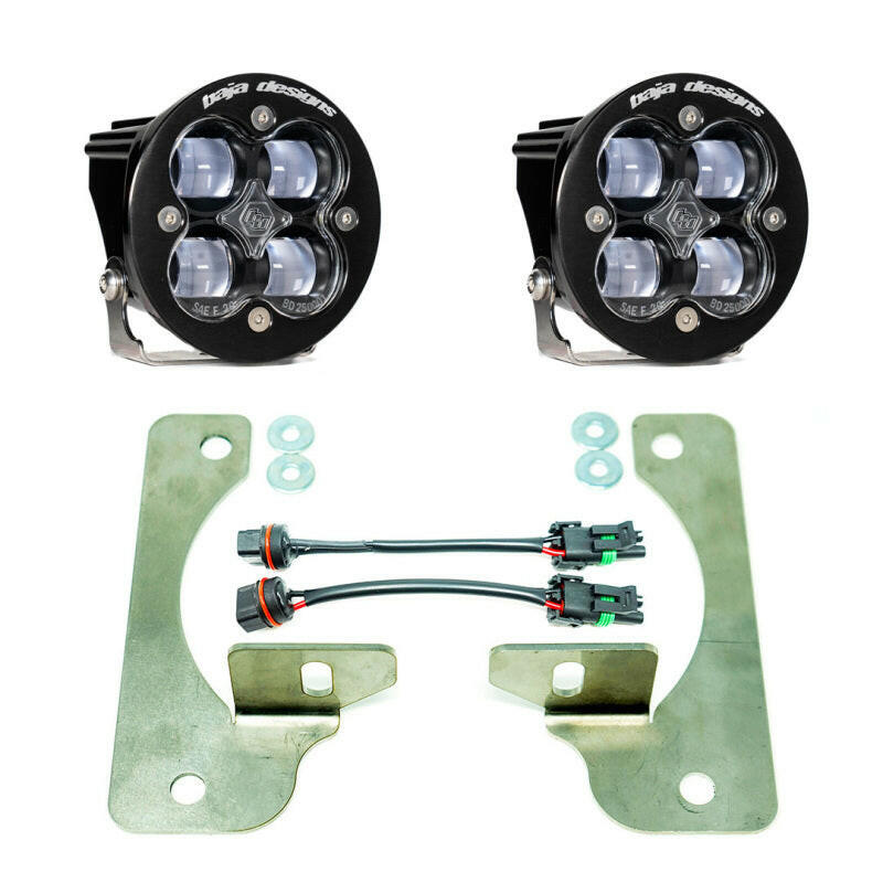 Baja Designs 18+ Wrangler JL Rubicon Squadron-R Fog Light & Fog Pocket Kit Fog Lights Baja Designs