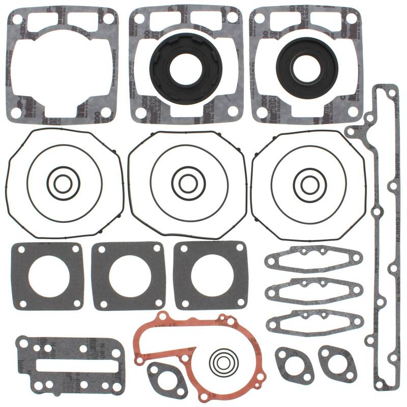 Vertex Gaskets 99-03 Polaris 800 XCR Complete Gasket Kit w/ Oil Seals Engine Hardware Vertex Pistons