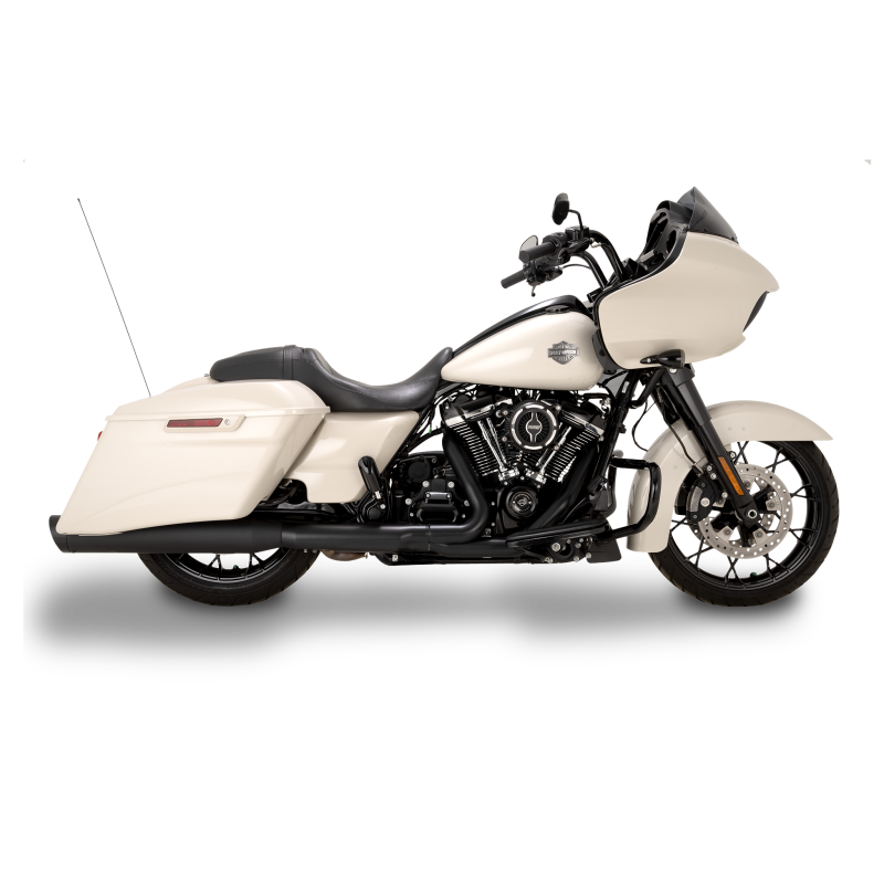 Vance & Hines Harley-Davidson M8 Touring Razorback 450 Slip-ons - Black Powersports Exhausts Vance and Hines