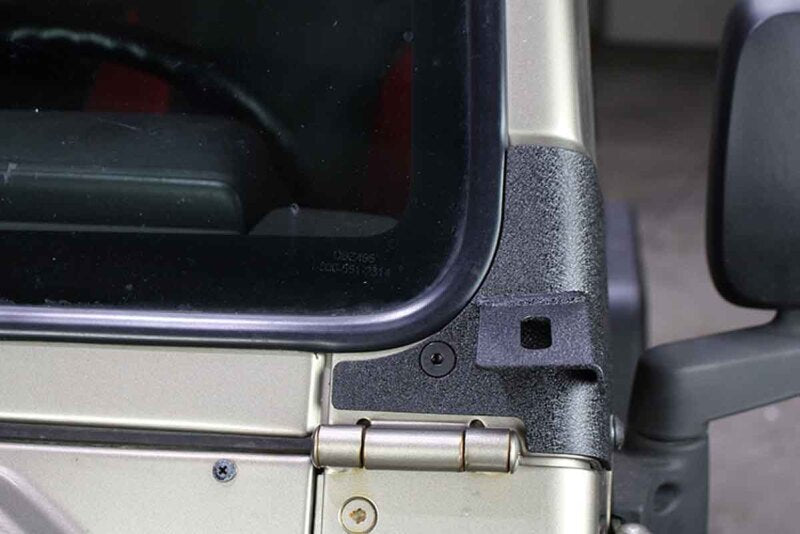 Fishbone Offroad 97-06 Jeep Wrangler TJ Windshield Light Bracket Light Mounts Fishbone Offroad