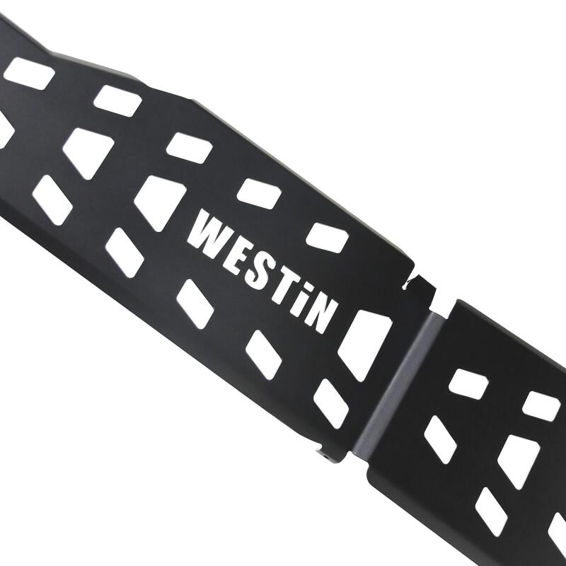 Westin 18-22 Jeep Wrangler JLU 4dr. (Excl. 4xe) Gas Tank Skid Plate - Tex. Blk Skid Plates Westin