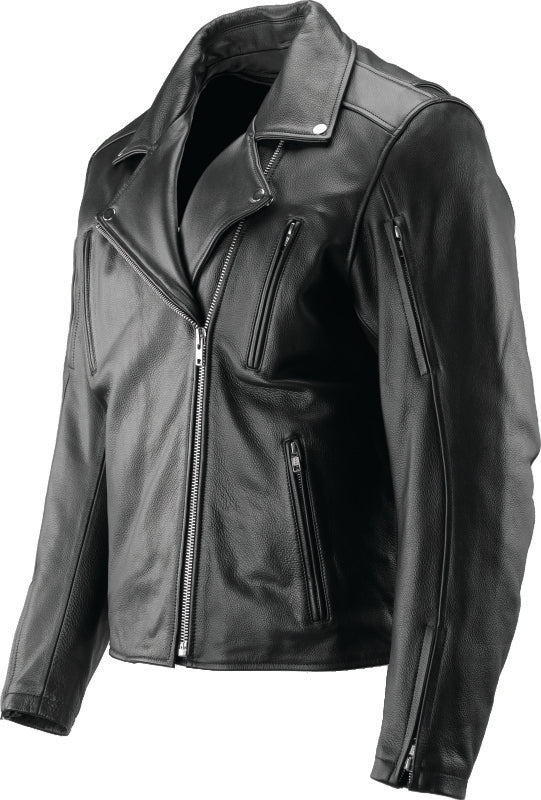Kuryakyn Leather By River Road Ironclad Classic Leather Jacket Black - Small Jackets - Leather Kuryakyn