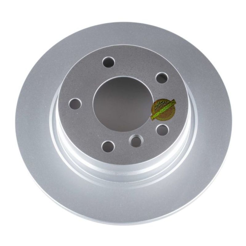 Power Stop 92-98 BMW 318i Rear Evolution High Carbon Geomet Coated Rotor Brake Rotors - OE - Cryo PowerStop