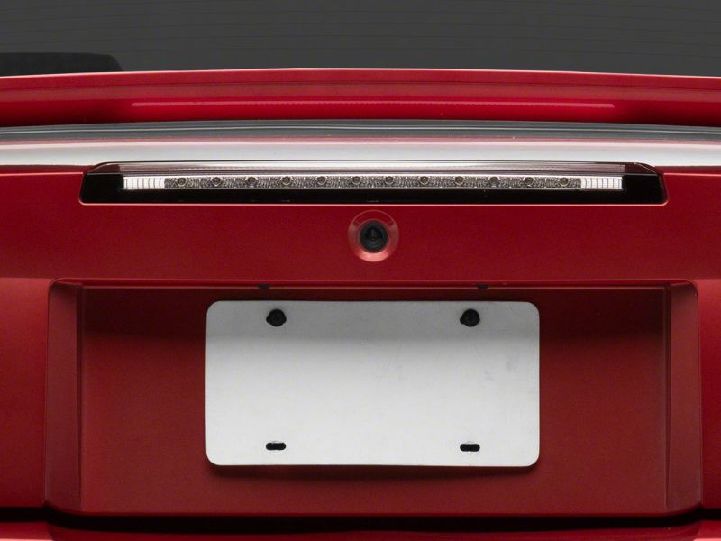 Raxiom 99-04 Ford Mustang Excluding 03-04 Cobra Axial Series LED Third Brake Light- Clear Lens Brake Lights Raxiom