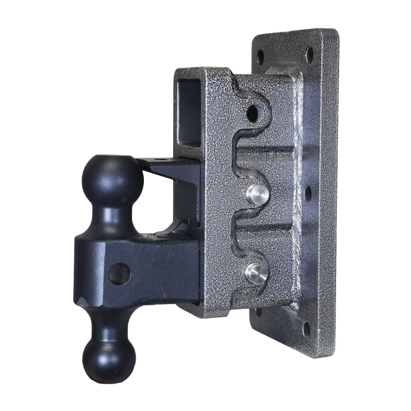 Gen-Y Mega Duty 2.5in Bolt-On 6in Drop 3K TW 21K Hitch w/GH-061 Dual-Ball/GH-062 Pintle Lock Hitch Receivers GEN-Y Hitch