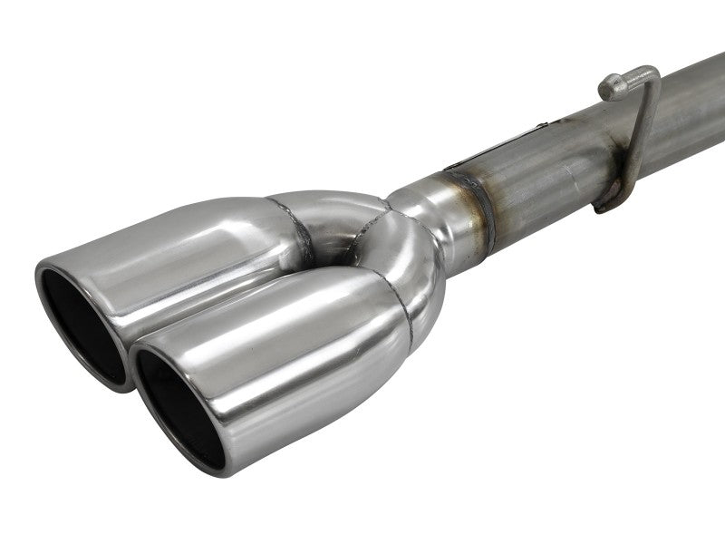 aFe Gemini XV 3in 304 SS Cat-Back Exhaust w/ Cutout 19-21 GM Silverado/Sierra 1500 V8- w/ Black Tips Catback aFe