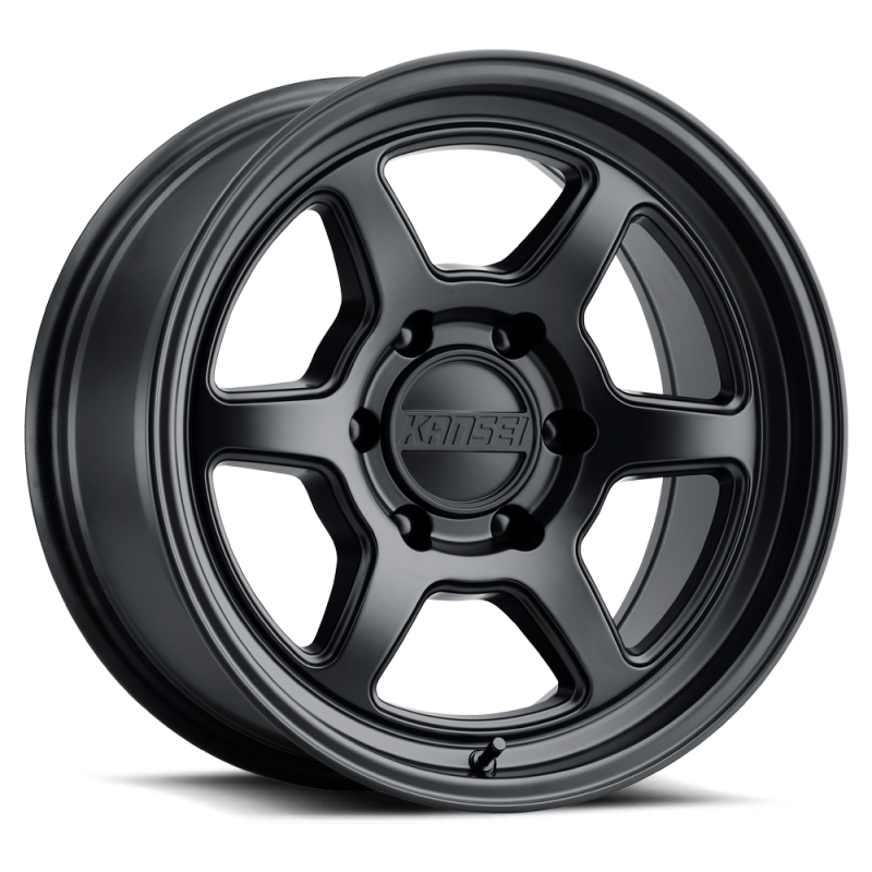 Kansei K14MB Roku 17x8.5in / 6x139.7 BP / 0mm Offset / 106.1mm Bore - Matte Black Wheels - Forged Kansei