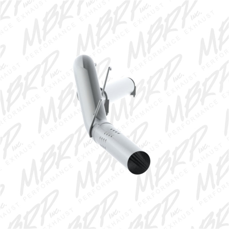 MBRP F-250/350/450 6.4 L 5in Filter Back Single Side Exit No Muffler AL DPF Back MBRP