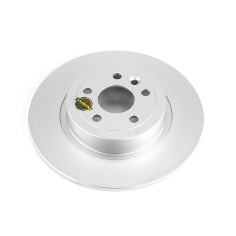 Power Stop 16-18 Land Rover Range Rover Evoque Rear Evolution High Carbon Geomet Coated Rotor Brake Rotors - OE - Cryo PowerStop