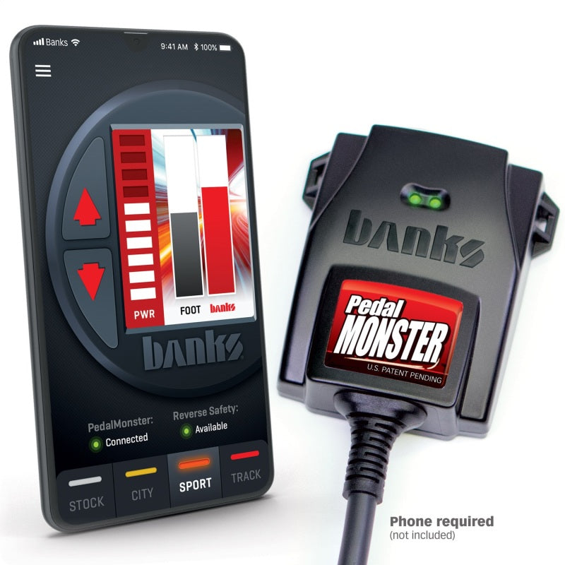 Banks Power Pedal Monster Throttle Sensitivity Booster (Stand-Alone) - Use w/Phone Throttle Controllers Banks Power