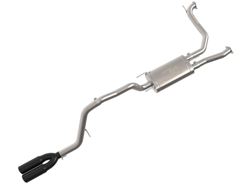 aFe Vulcan Series 3in Stainless Steel Cat-Back Exhaust w/ Black Tip Nissan Armada 25-26 V6-3.5L (tt) Catback aFe