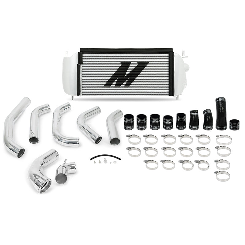 Mishimoto 15-16 Ford F-150 EcoBoost 3.5L Silver Performance Intercooler Kit w/ Polished Pipes Intercooler Kits Mishimoto