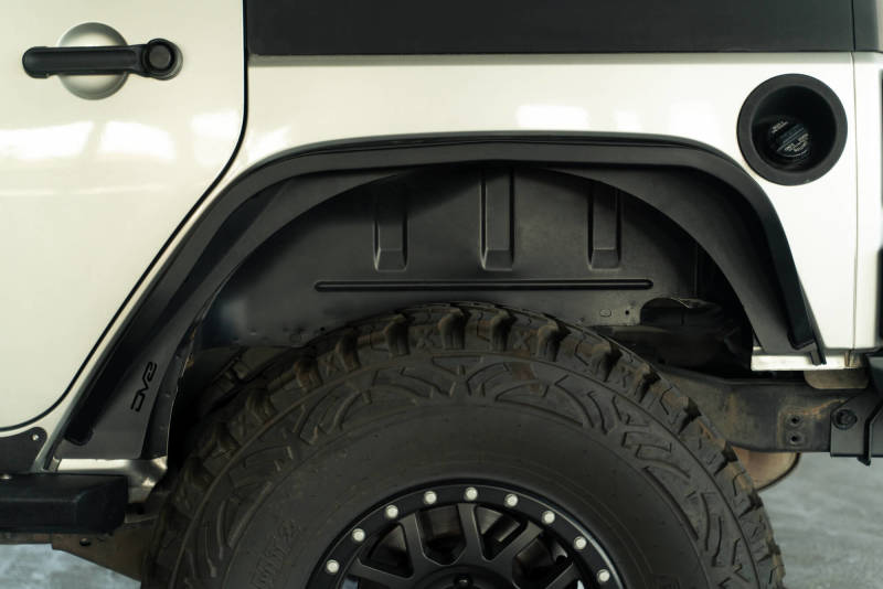 DV8 Offroad 07-18 Jeep Wrangler JK Slim Fender Flares Fenders DV8 Offroad