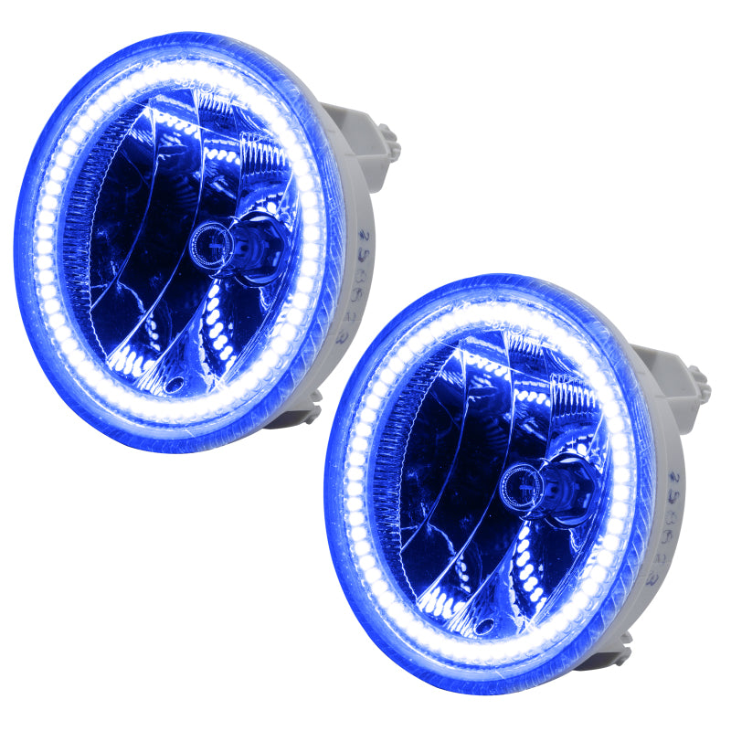 Oracle Lighting 07-13 Chevrolet Avalanche Pre-Assembled LED Halo Fog Lights -Blue Fog Lights ORACLE Lighting