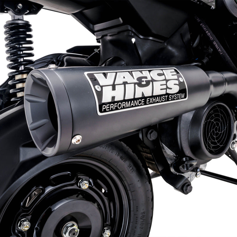 Vance & Hines HONDA 17-22 Navi Upswp Exh Black Slip-On Exhaust Motorcycle Slip-On Vance and Hines