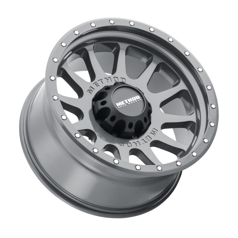 Method MR605 NV 20x10 -24mm Offset 8x6.5 121.3mm CB Gloss Titanium Wheel Wheels - Cast Method Wheels