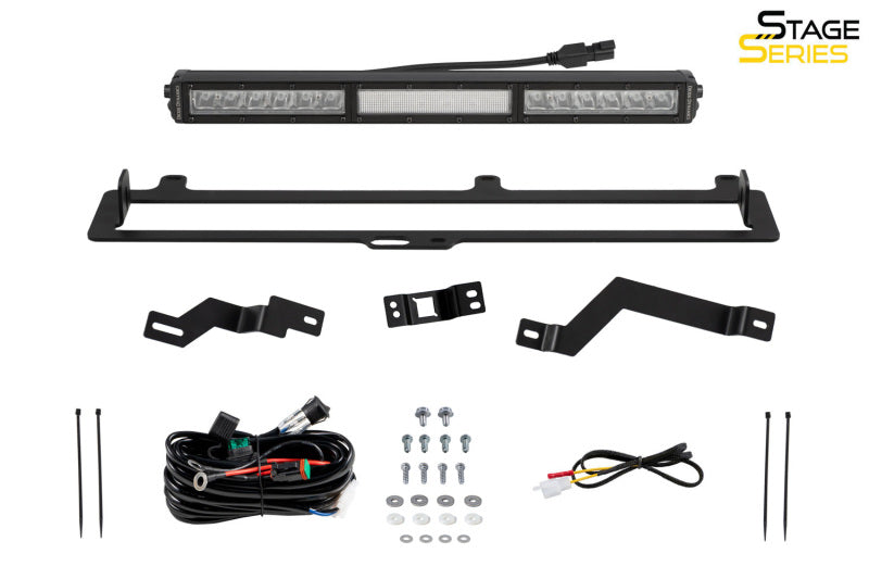 Diode Dynamics 2022+ Toyota Tundra Pro Grille 18in Lightbar Kit Light Bars & Cubes Diode Dynamics