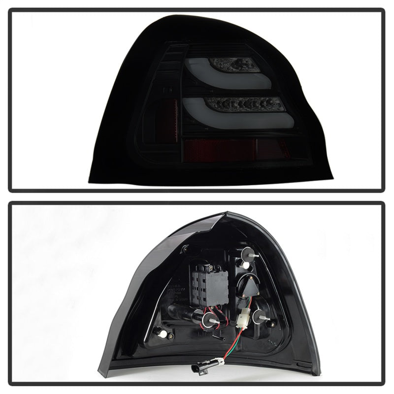 Spyder 04-08 Pontiac Grand Prix Light Bar LED Tail Light - Black Smoke (ALT-YD-PGP04-LED-BSM) Tail Lights SPYDER