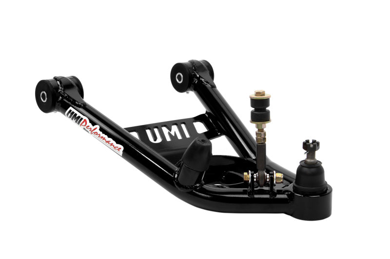 UMI Performance 64-72 GM A-Body Tubular Upper & Lower Front A-Arm Kit - Black Control Arms UMI Performance
