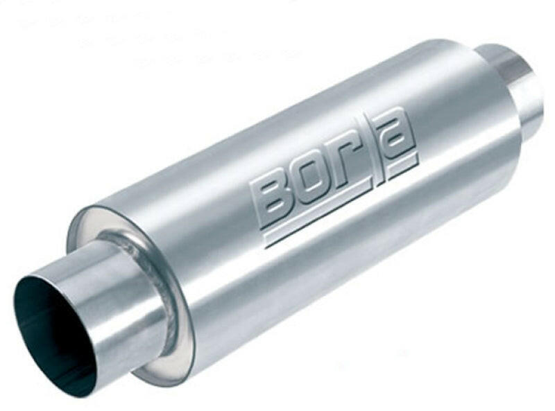 Borla XR-1 Multi-Core 3in Ctr-Ctr Round 16in x 6.25in Rotary Engine Equipped Racing Muffler Muffler Borla