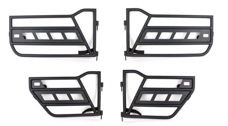 Fishbone Offroad 07-18 Jeep Wrangler JK 4 Door Front/Rear Tube Doors Doors Fishbone Offroad