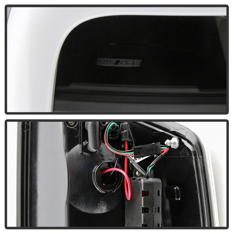 Spyder Toyota Tundra 2014-2016 Light Bar LED Tail Lights All Black ALT-YD-TTU14-LED-BKV2 Tail Lights SPYDER