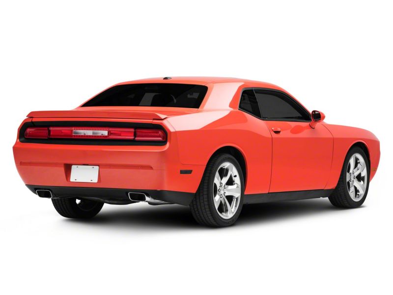 Raxiom 08-14 Dodge Challenger LED Tail Lights- Chrome Housing - Red/Clear Lens Tail Lights Raxiom
