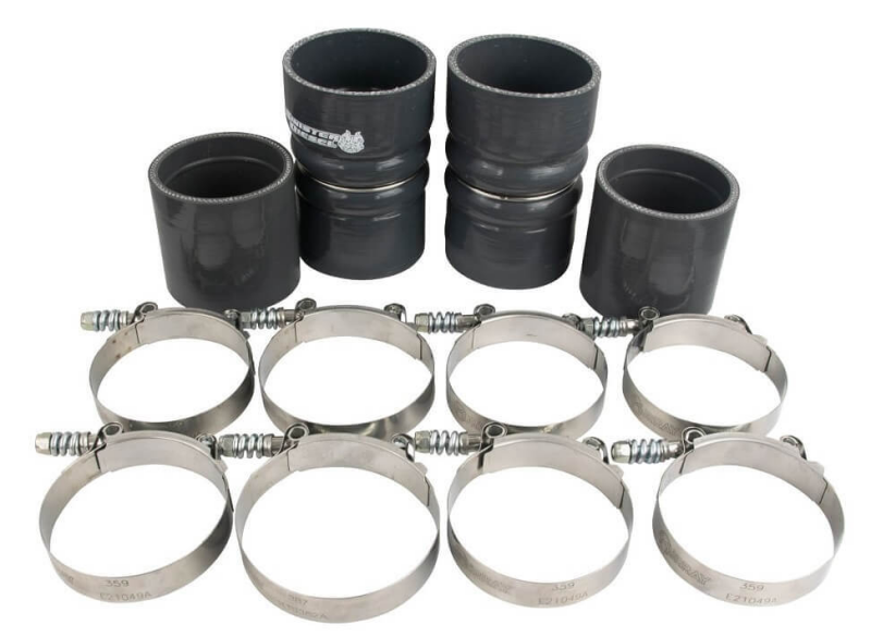 Sinister Diesel 99.5-03 Ford Powerstroke 7.3L Hose & Clamp Kit Silicone Couplers & Hoses Sinister Diesel